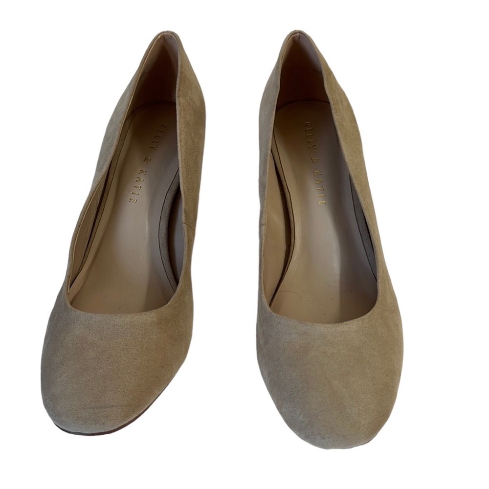 Tan suede nude heels 3inches !